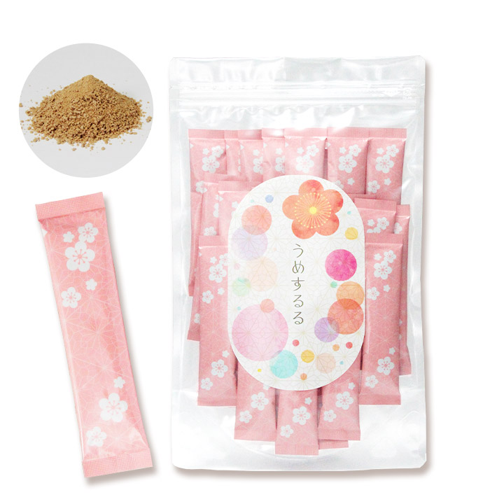 すっきり、キレイ!梅の腸活サプリうめするる。メール便送料無料。